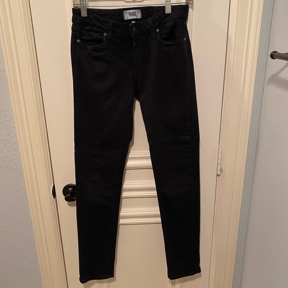 Paige Black Skinny Jeans